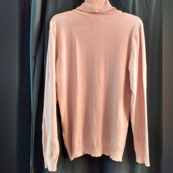 Calvin Klein Pink Turtleneck Sweater - Picture 3 of 5